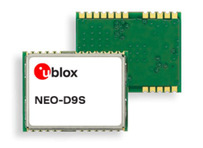 u-blox' GNSS correction module for centimeter-level positioning